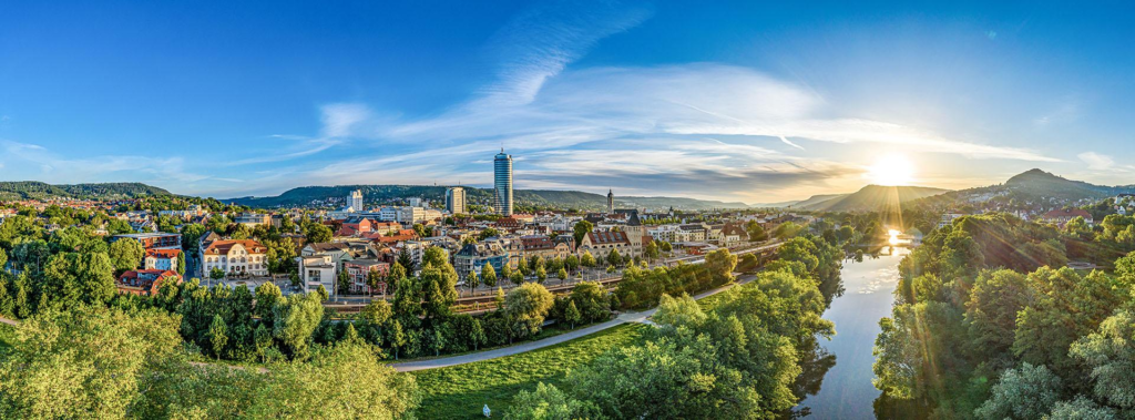 Jena Saale River landscape