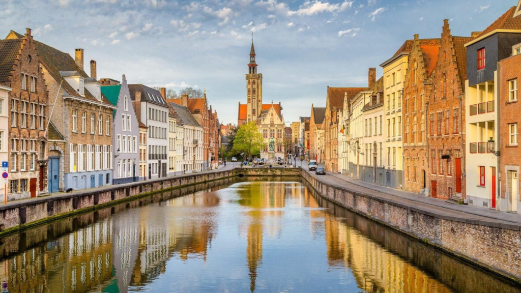 Bruges canals Belgium