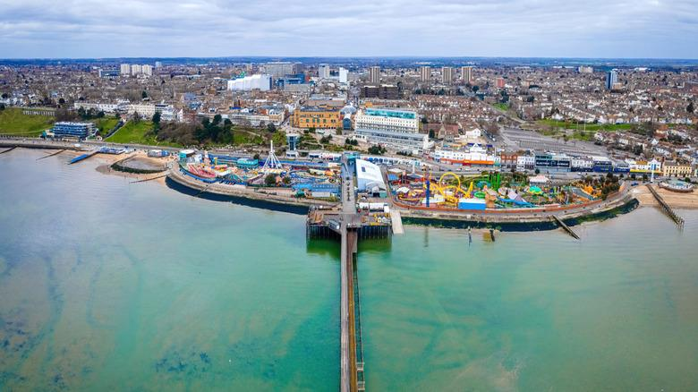 Local streets and markets in Southend