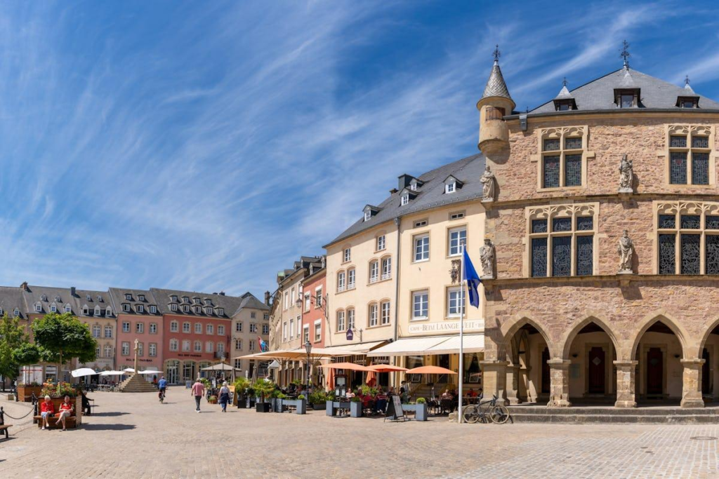 Echternach Luxembourg old town