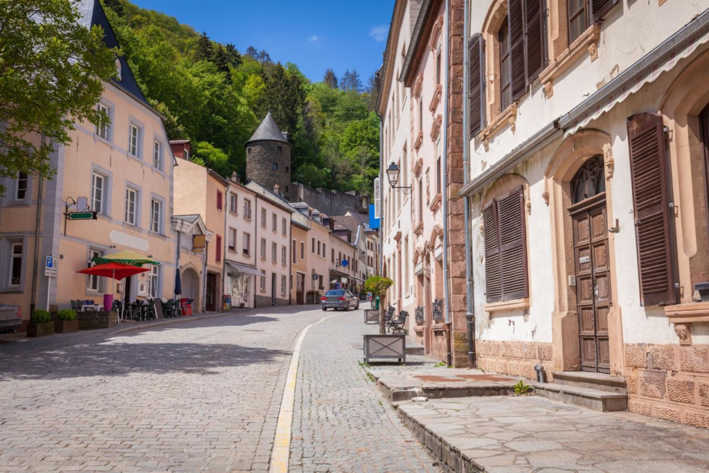 Vianden Luxembourg old town