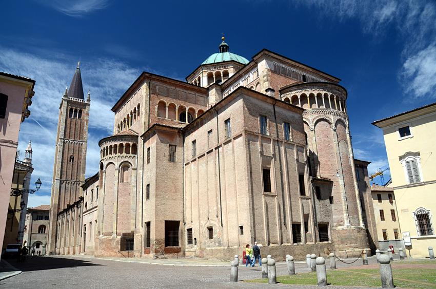 Parma Cathedral historic landmark in Italy.