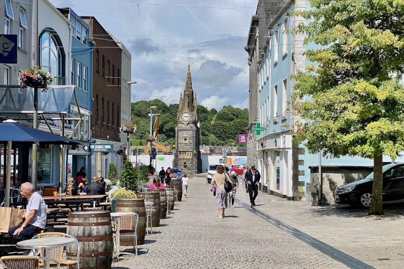 Historic streets and landmarks in Waterford