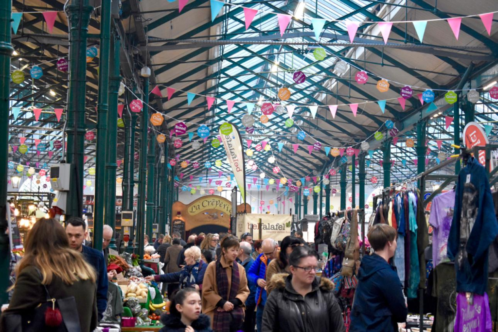Local streets and markets in Belfast