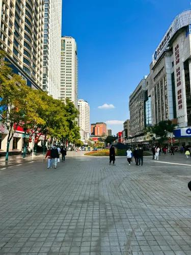 Kunming streets urban areas China