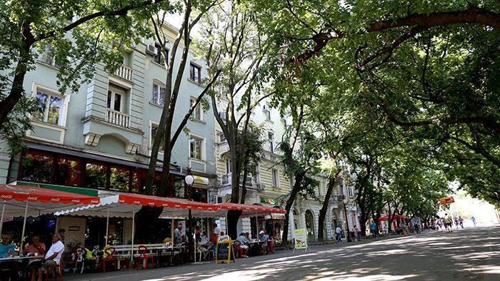 Stara Zagora historic streets architecture Bulgaria