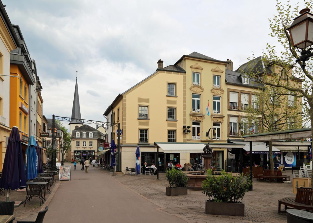 Diekirch Luxembourg town centre