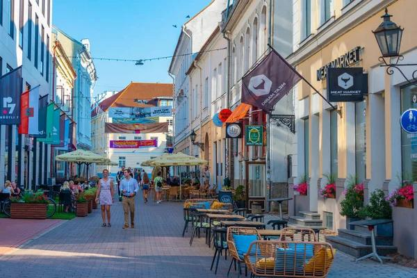 Tartu Old Town streets Estonia