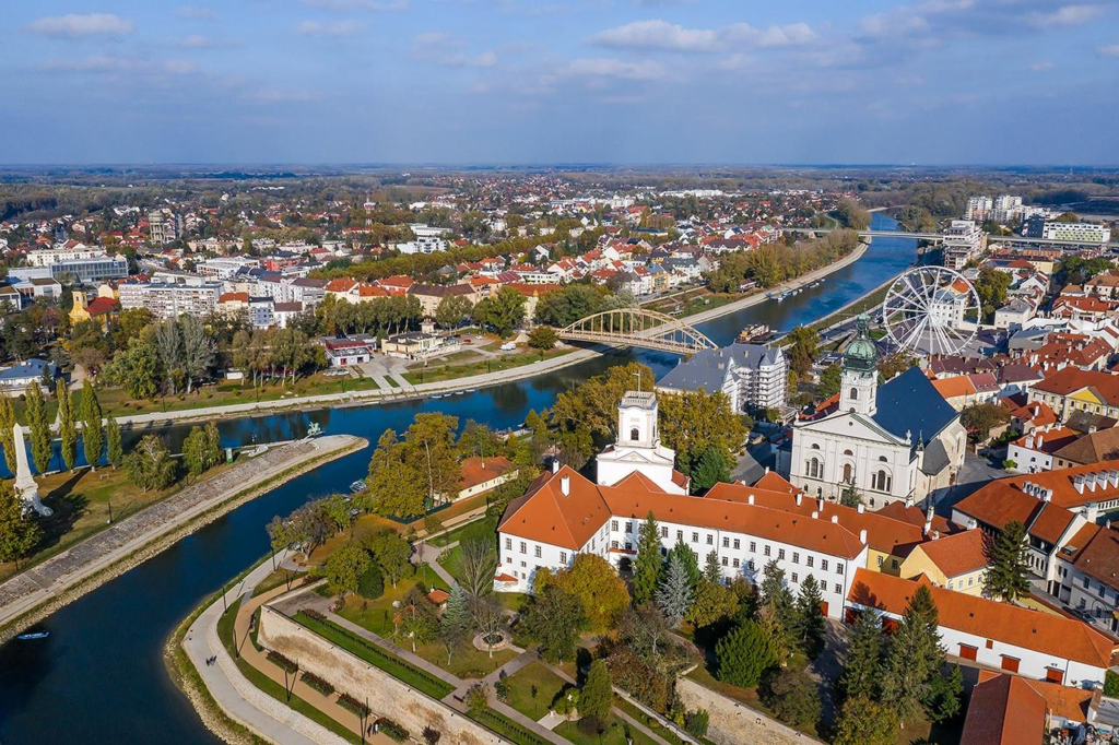 Raba River Gyor Hungary