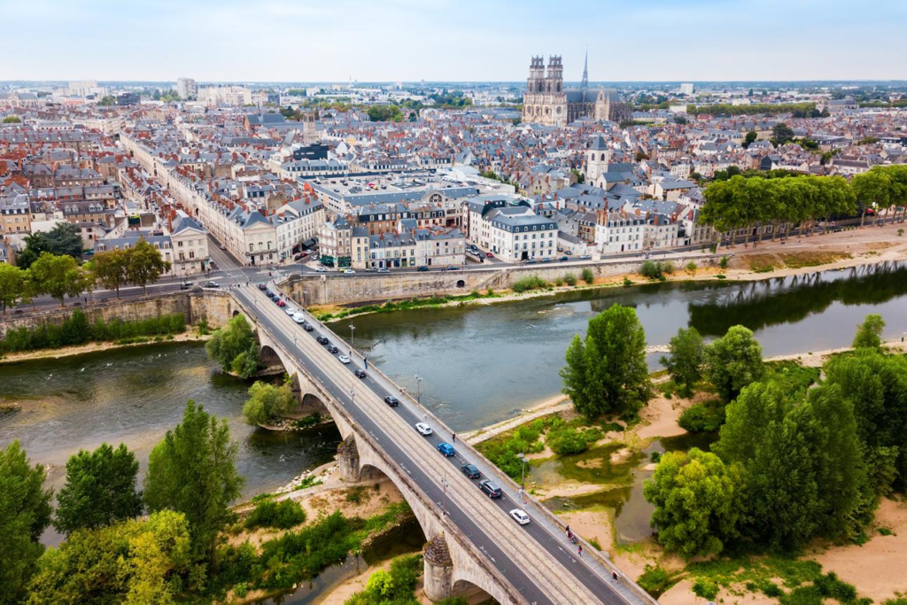 Sainte-Croix Cathedral in Orléans, France.