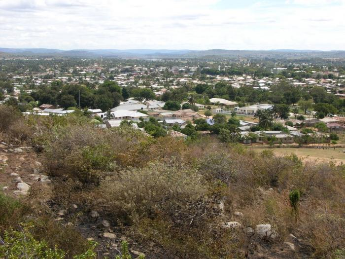 Landscape surrounding Tabora Tanzania.