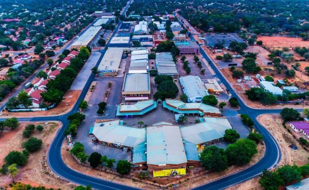 A mining site in Selebi-Phikwe, Botswana, representing the town’s industrial heritage and regional identity.
