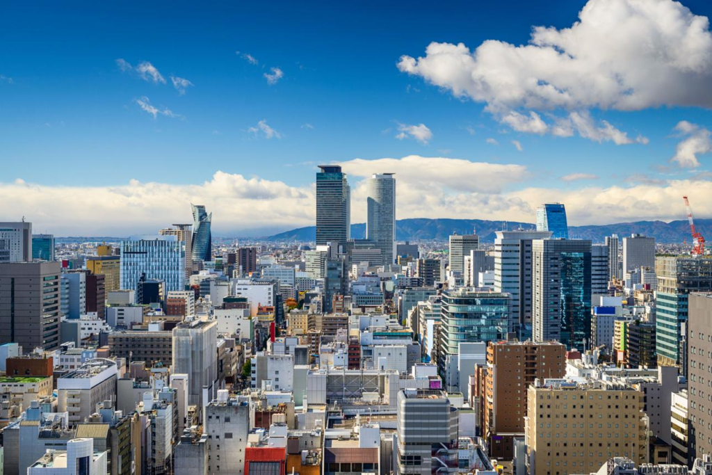 Nagoya cityscape Japan