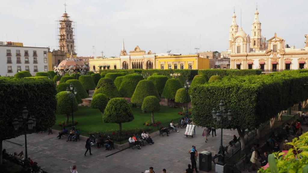 Public parks and cultural areas in Leon
