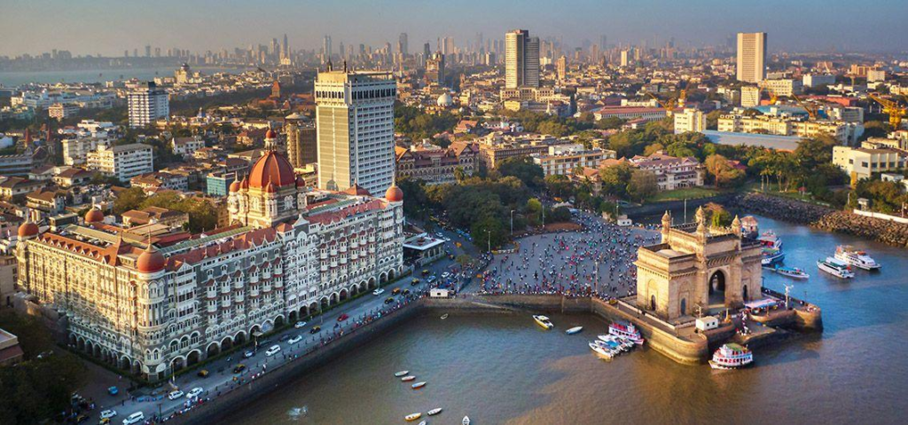 Mumbai skyline Gateway of India India