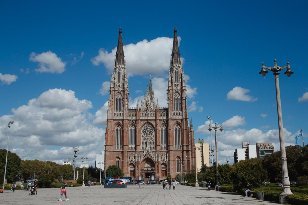 La Plata Argentina Cathedral city centre
