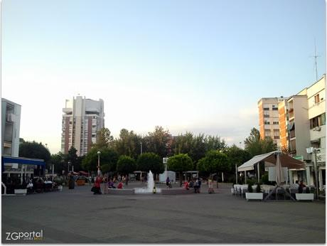 Velika Gorica Croatia streets and public areas