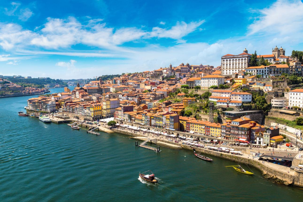 Porto riverside Portugal